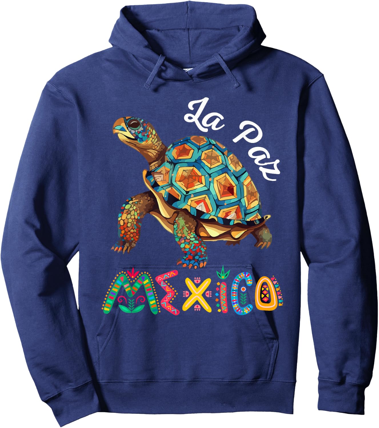 Turtle Mexico La Paz Souvenir / La Paz Hoodie - Hoodie | Navy