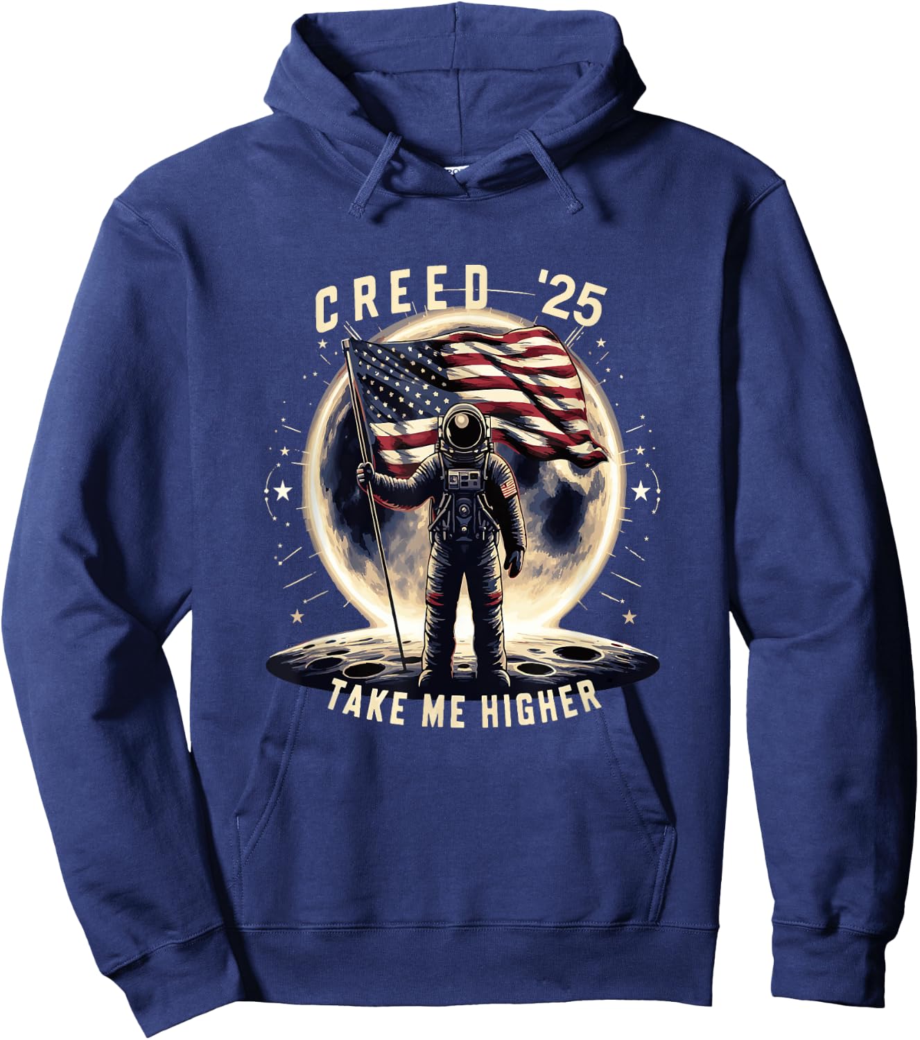 Creed '25 Take Me Higher American Astronaut Hoodie - Hoodie | Navy