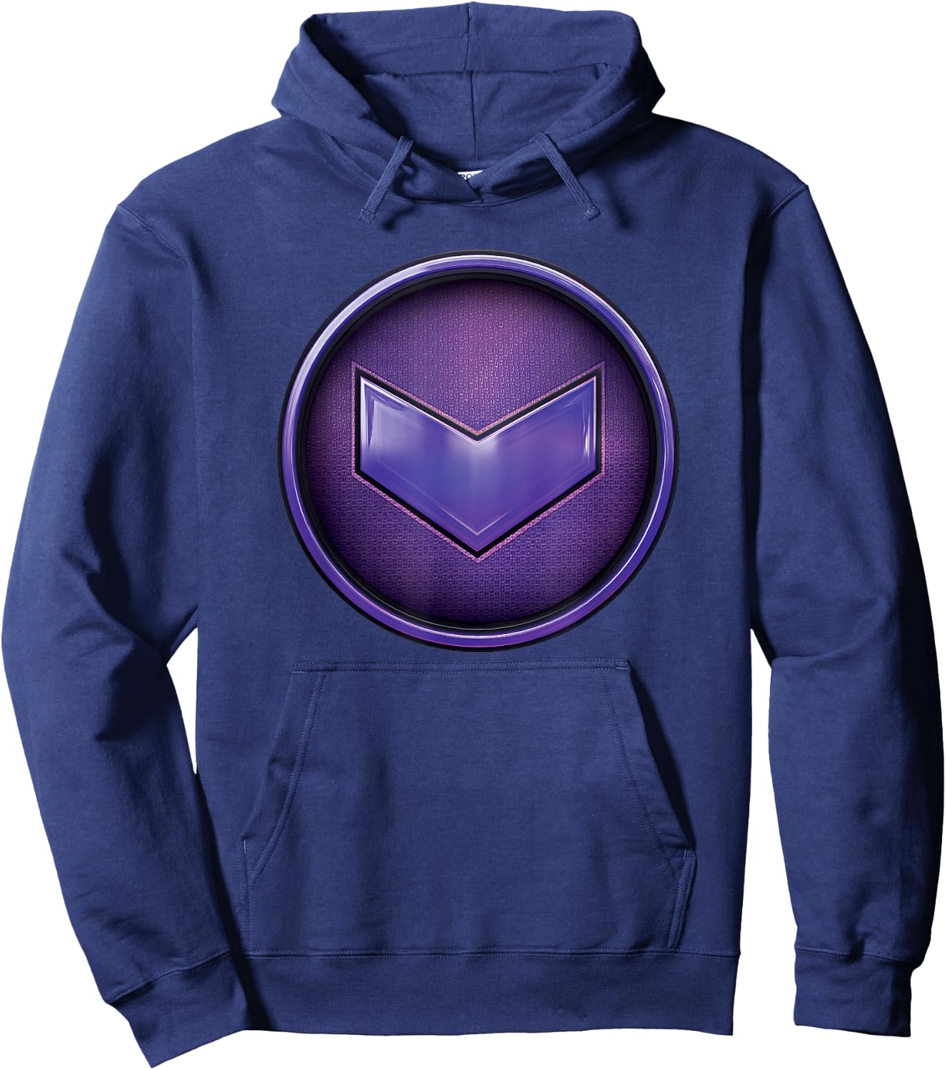 Marvel Hawkeye Kate Bishop Purple Arrow Icon Hoodie - Hoodie | Navy