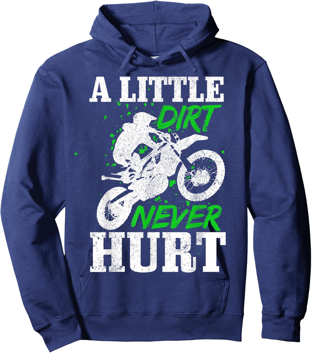 Motocross Dirt Bike MX Racing Biker Hoodie - Hoodie | Navy