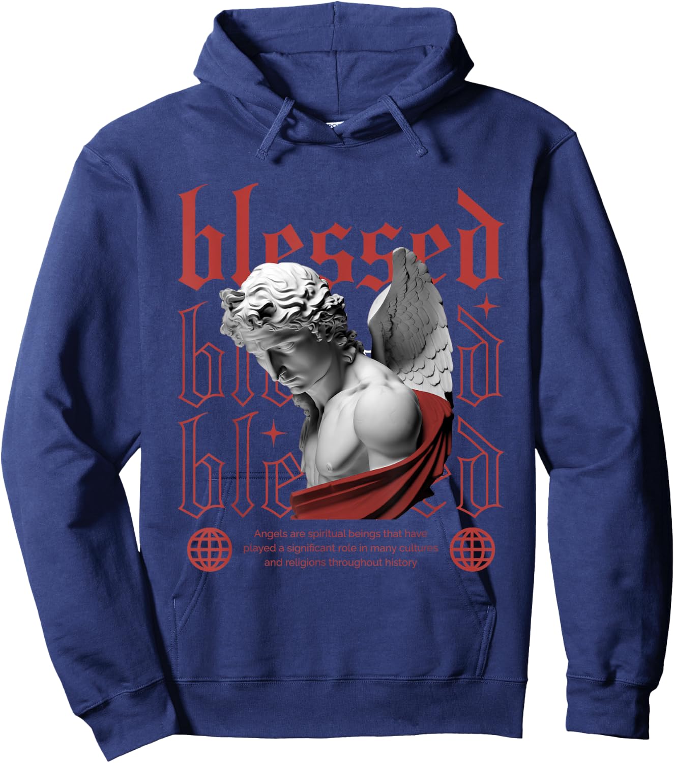 Blessed Dune Red 13s Matching Women Hoodie - Hoodie | Navy