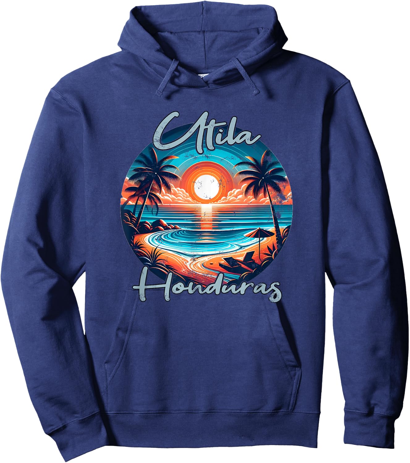 Utila Honduras Hoodie - Hoodie | Navy