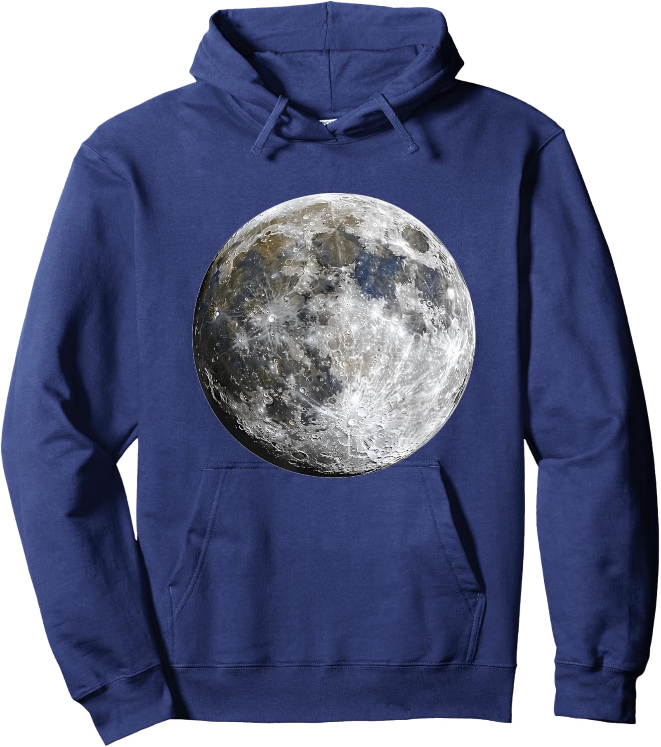 Full Moon Space Science Hoodie - Hoodie | Navy
