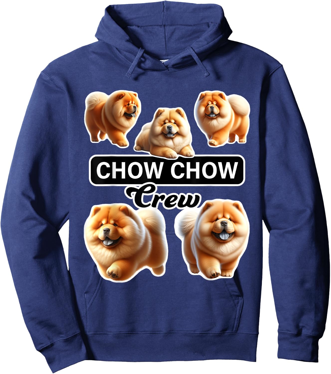 Chow Chow Crew Hoodie - Hoodie | Navy