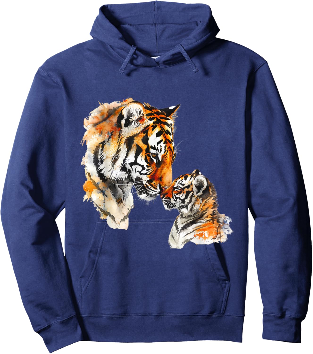 Mama Tiger New Mom Mommy For Mothers Day Hoodie - Hoodie | Navy