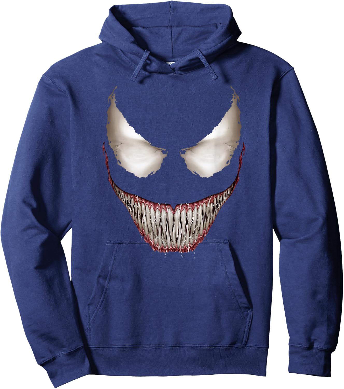 Marvel Halloween Venom Big Face Grin Costume Hoodie - Hoodie | Navy