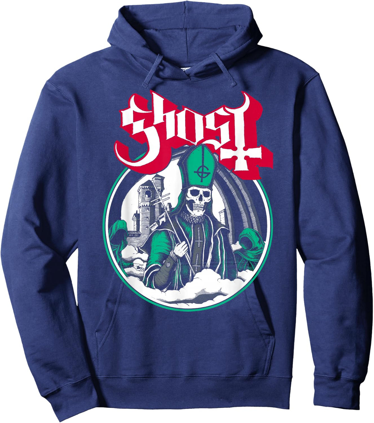 Ghost – Secular Haze Green Hoodie - Hoodie | Navy
