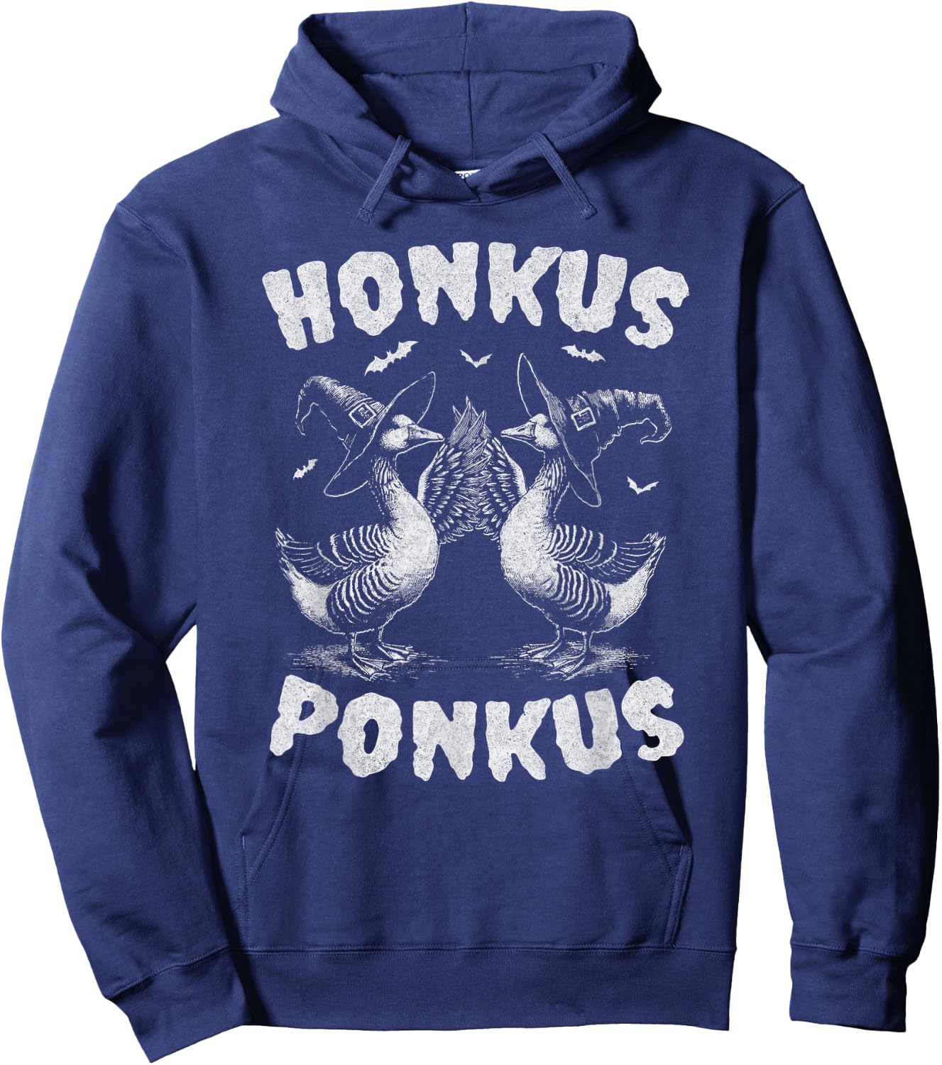 Honkus Ponkus Funny Goose Halloween Hoodie - Hoodie | Navy