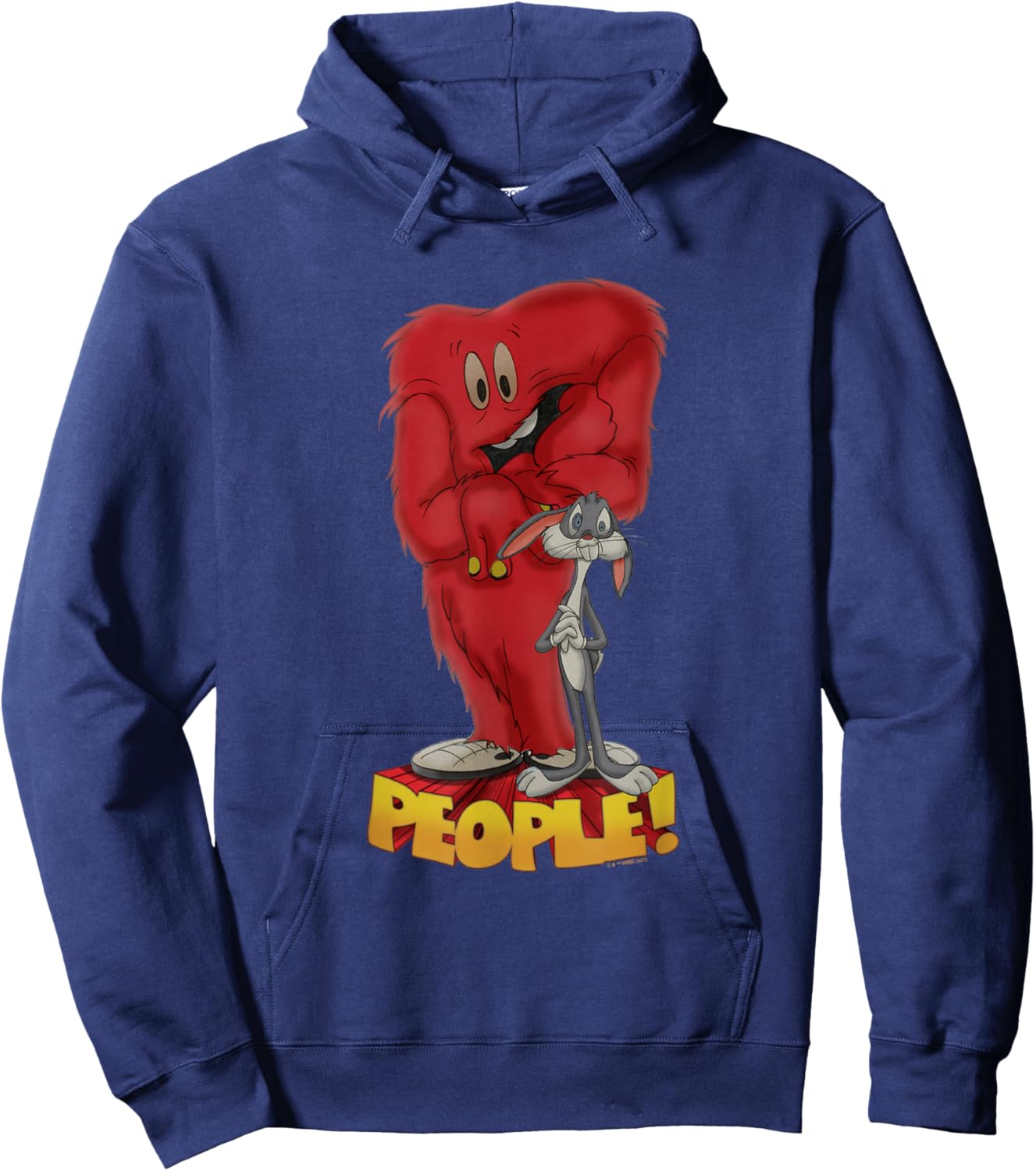 Looney Tunes Bugs Bunny Gossamer People Small Hoodie - Hoodie | Navy