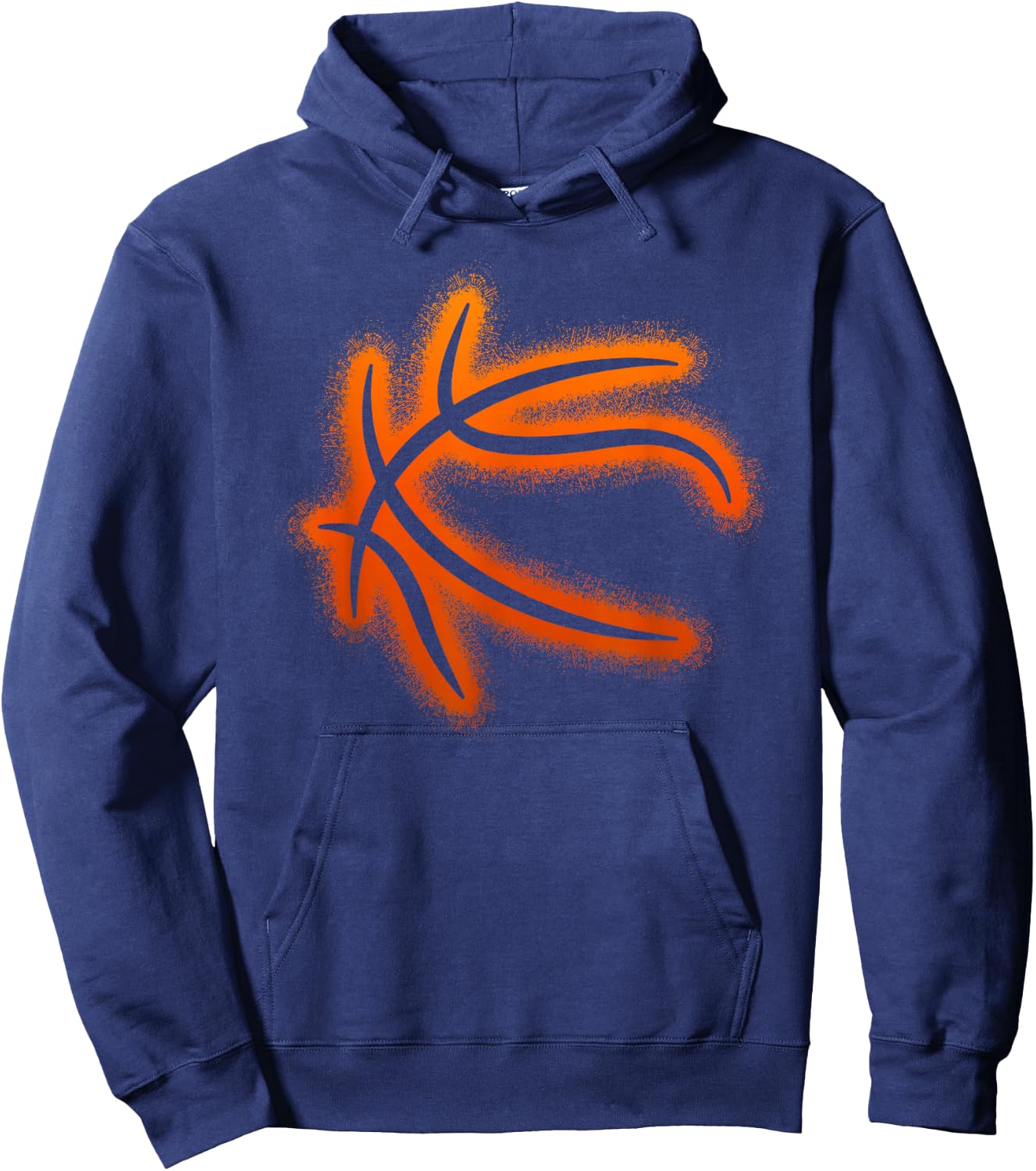 Dunking Basketball Player Men Basketball Boys Hoodie - Hoodie | Navy