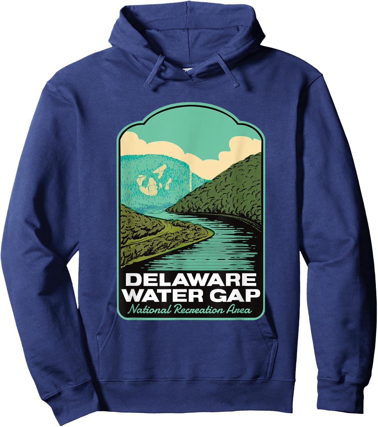 Delaware Water Gap National Recreation Area Hoodie - Hoodie | Navy