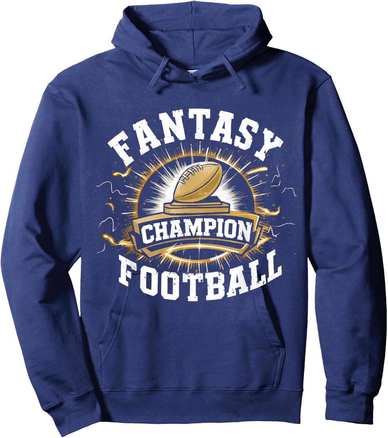 Fantasy Football Champion Hoodie - Hoodie | Navy