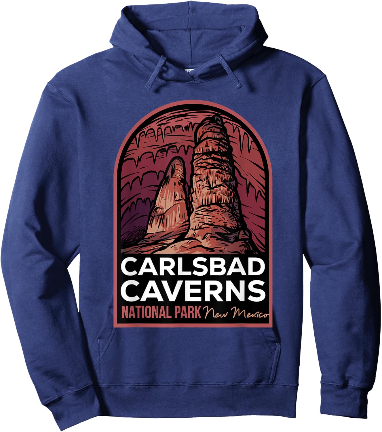 Carlsbad Caverns National Park Hoodie - Hoodie | Navy