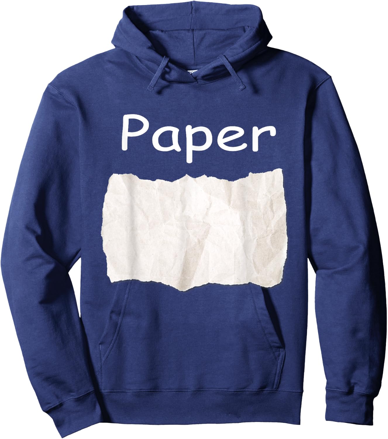 Rock Paper Scissors Matching Halloween Costumes Hoodie - Hoodie | Navy