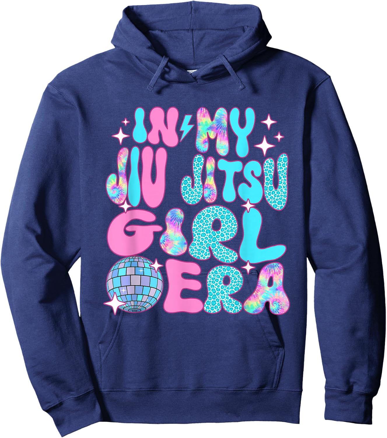 Disco In My Jiu Jitsu Girl Era Hoodie - Hoodie | Navy