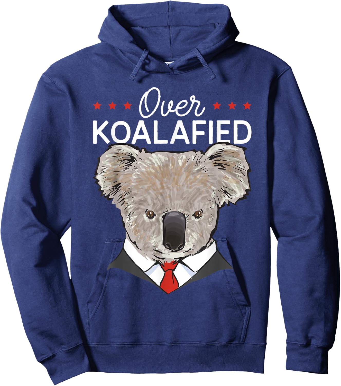 Koala Bear Australia Over Koalafied Koala Hoodie - Hoodie | Navy