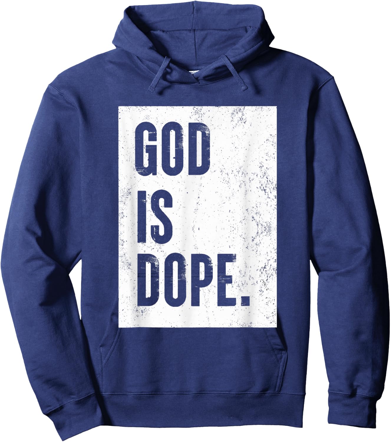 God Is Dope Hoodie - Hoodie | Navy