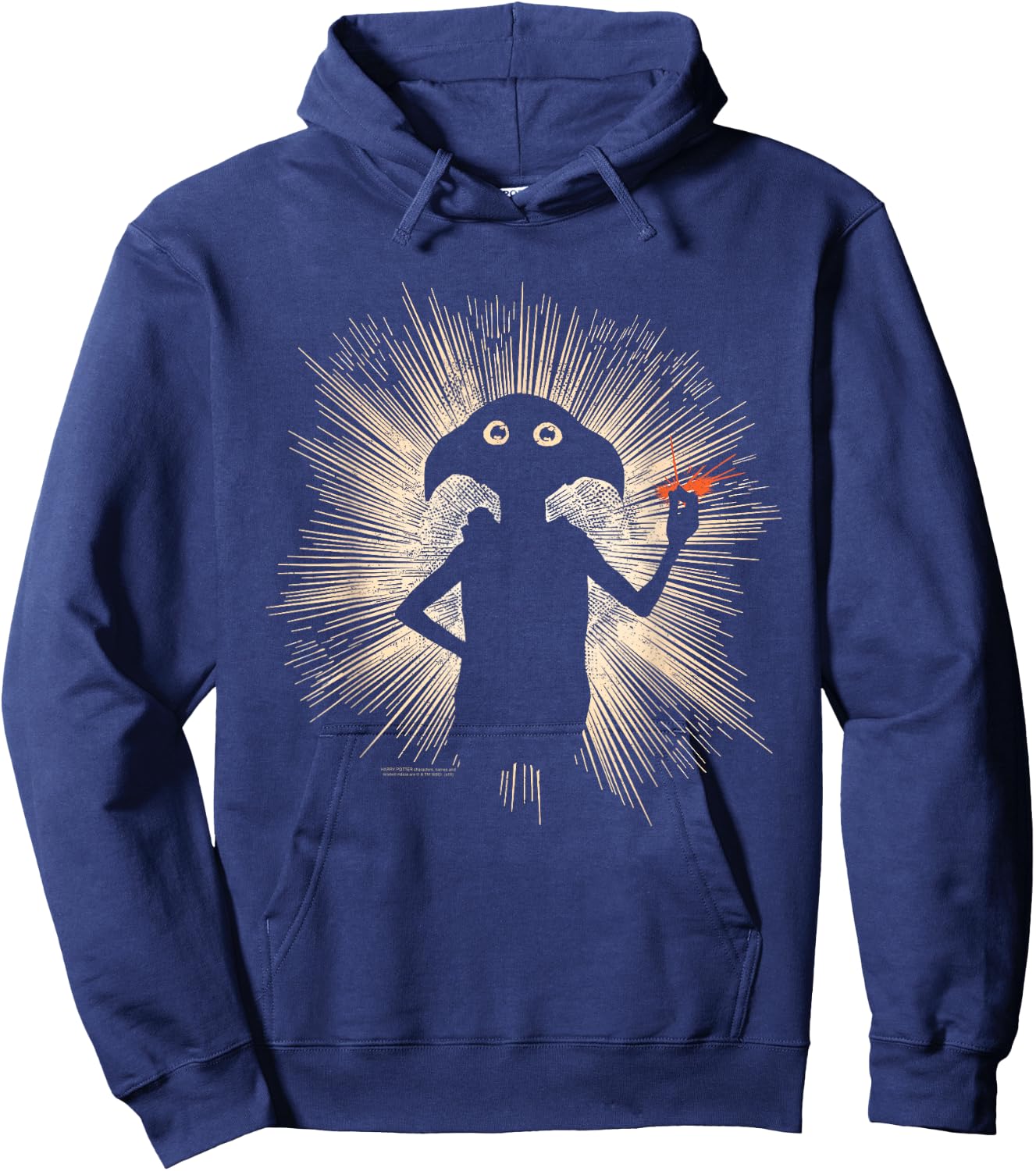 Harry Potter Dobby Snapping Hoodie - Hoodie | Navy