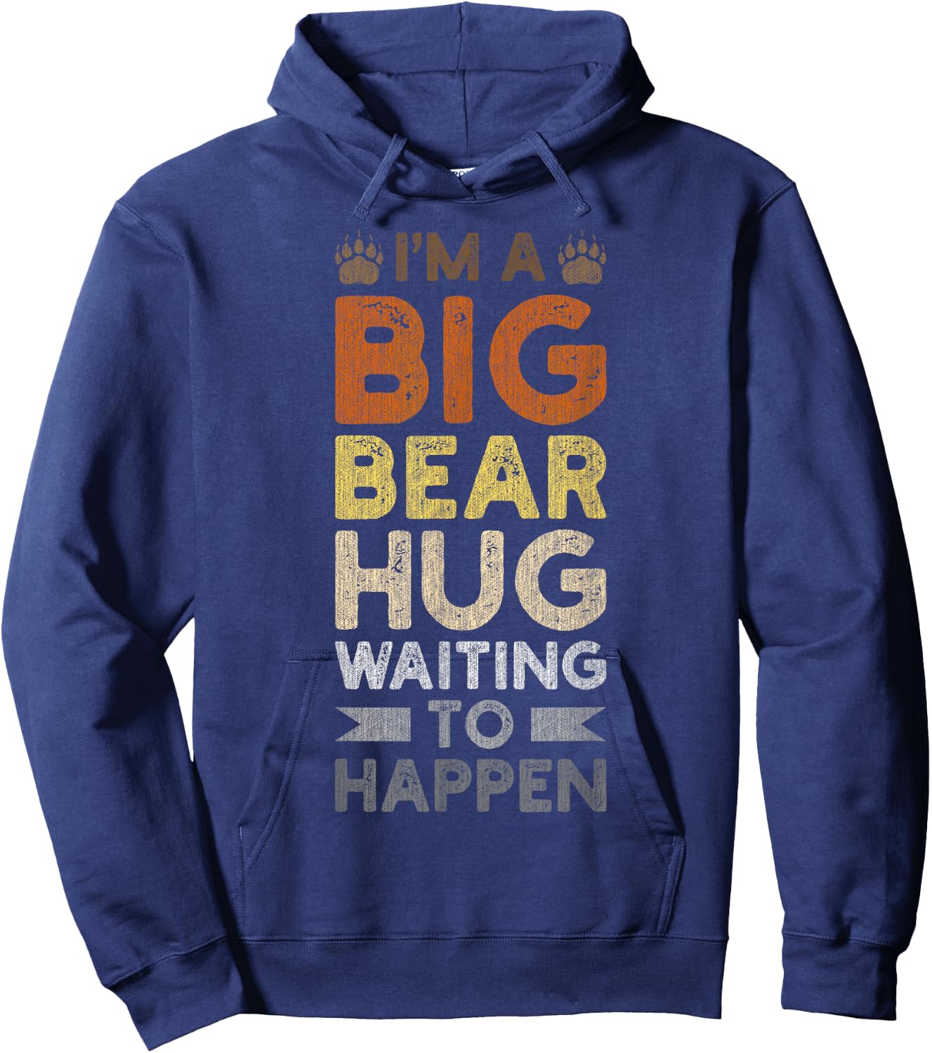 Bear Community, Funny Bear Pride Gay, Bear Flag Hoodie - Hoodie | Navy