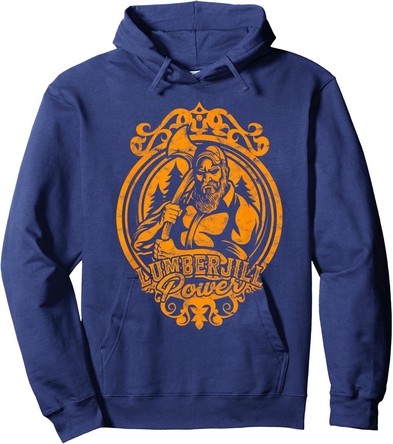 Lumberjack Lumberjill Power Hoodie - Hoodie | Navy
