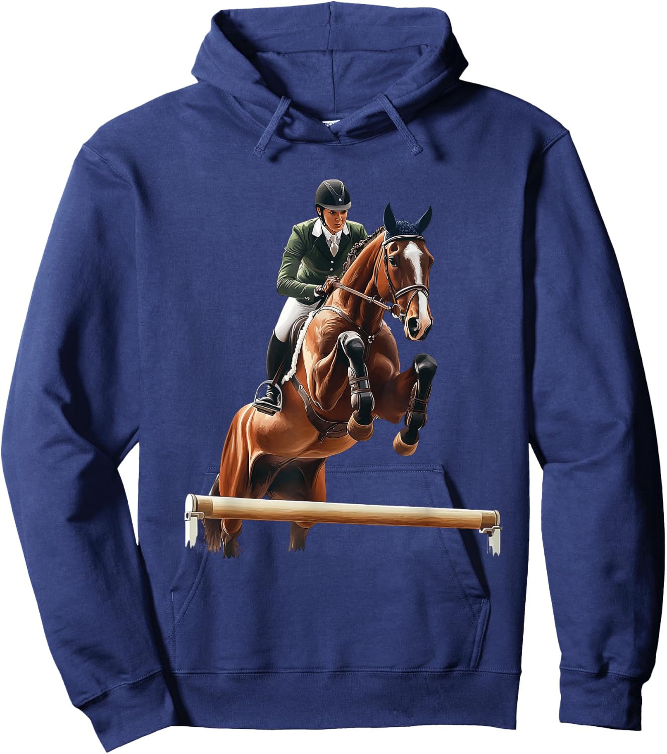 Show Jumping Equestrian Riding Hoodie - Hoodie | Navy