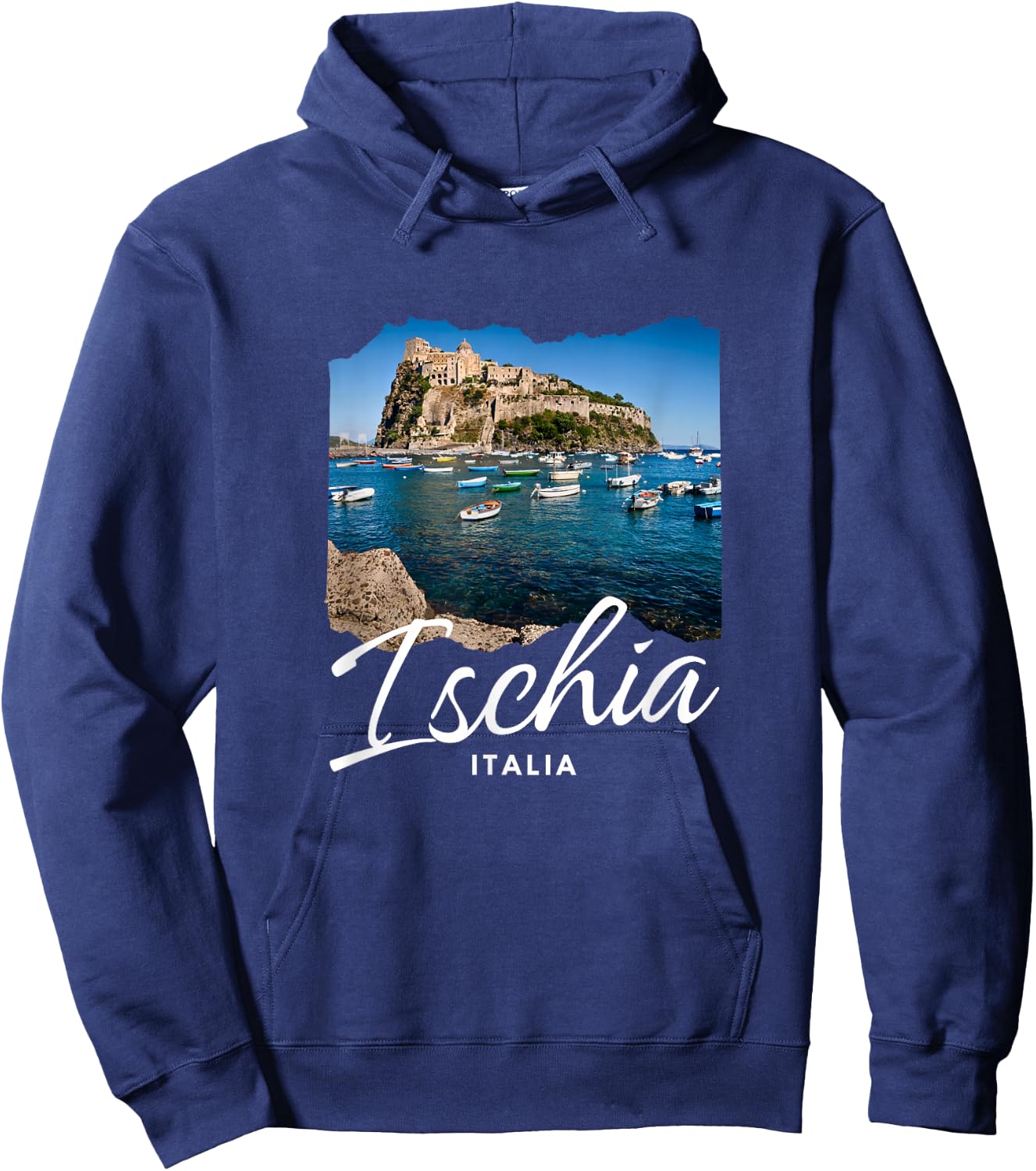 Ischia Italy Souvenir / Ischia Hoodie - Hoodie | Navy