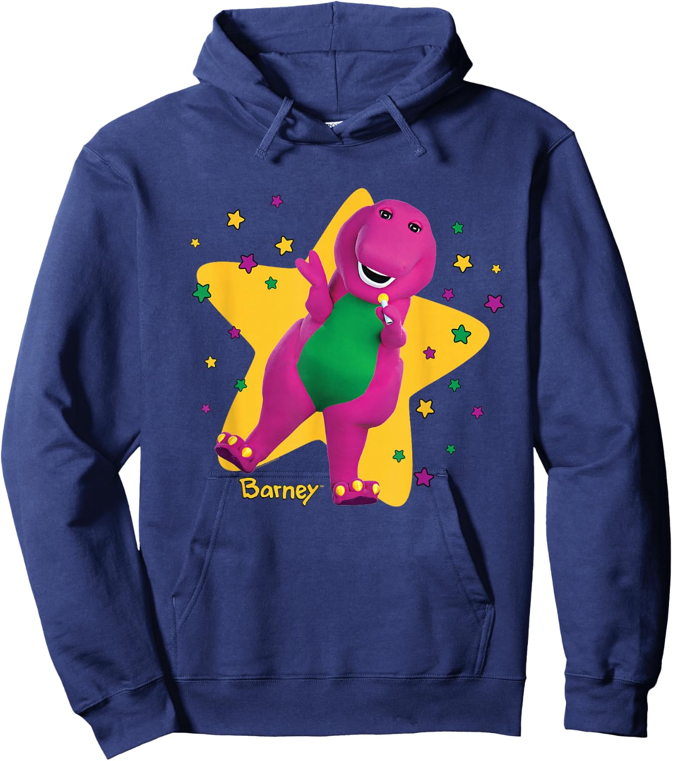 Barney - Barney Star Hoodie - Hoodie | Navy