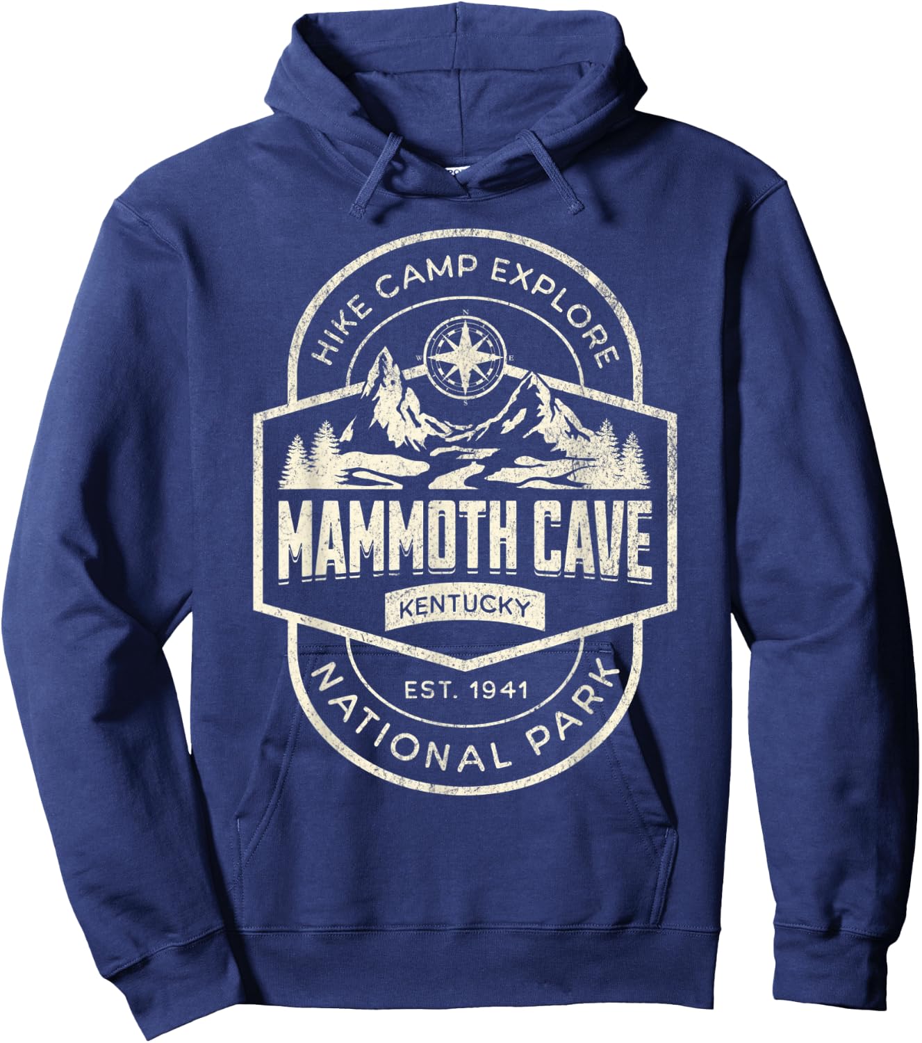 Mammoth Cave National Park Hoodie - Hoodie | Navy