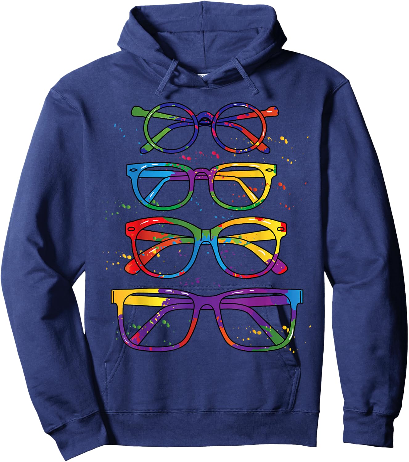 Glasses Optician Optometrist Gift Ophthalmology Hoodie - Hoodie | Navy
