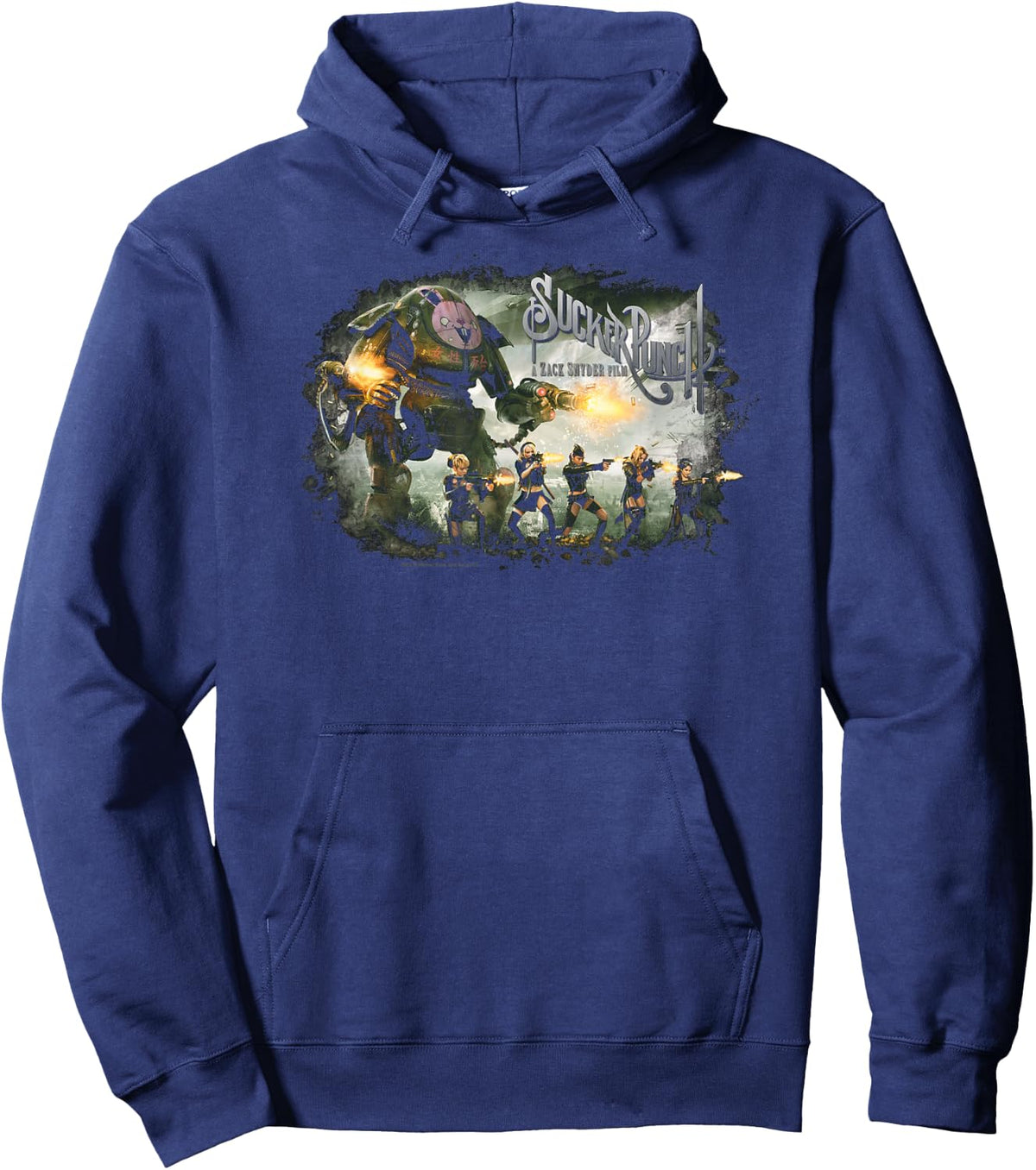 Sucker Punch Open Fire Hoodie - Hoodie | Navy
