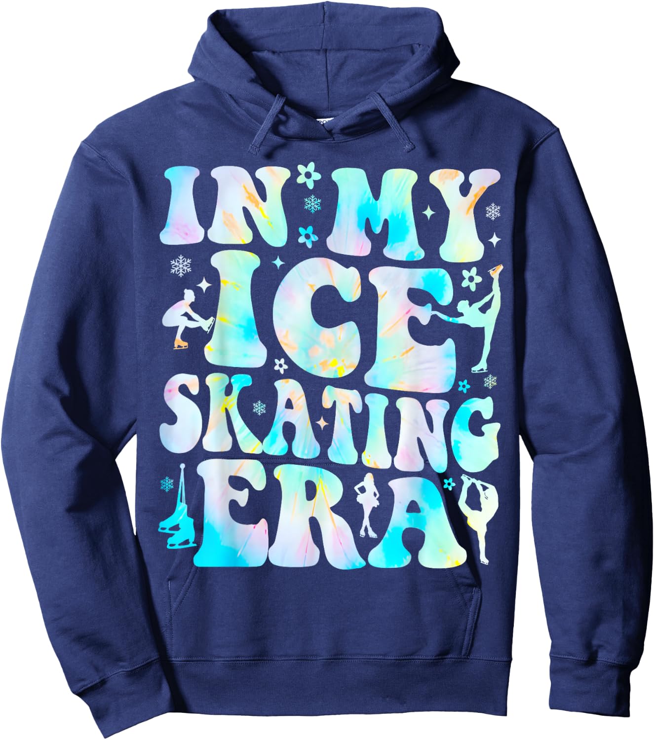 In My Ice Skating Era Hoodie - Hoodie | Navy