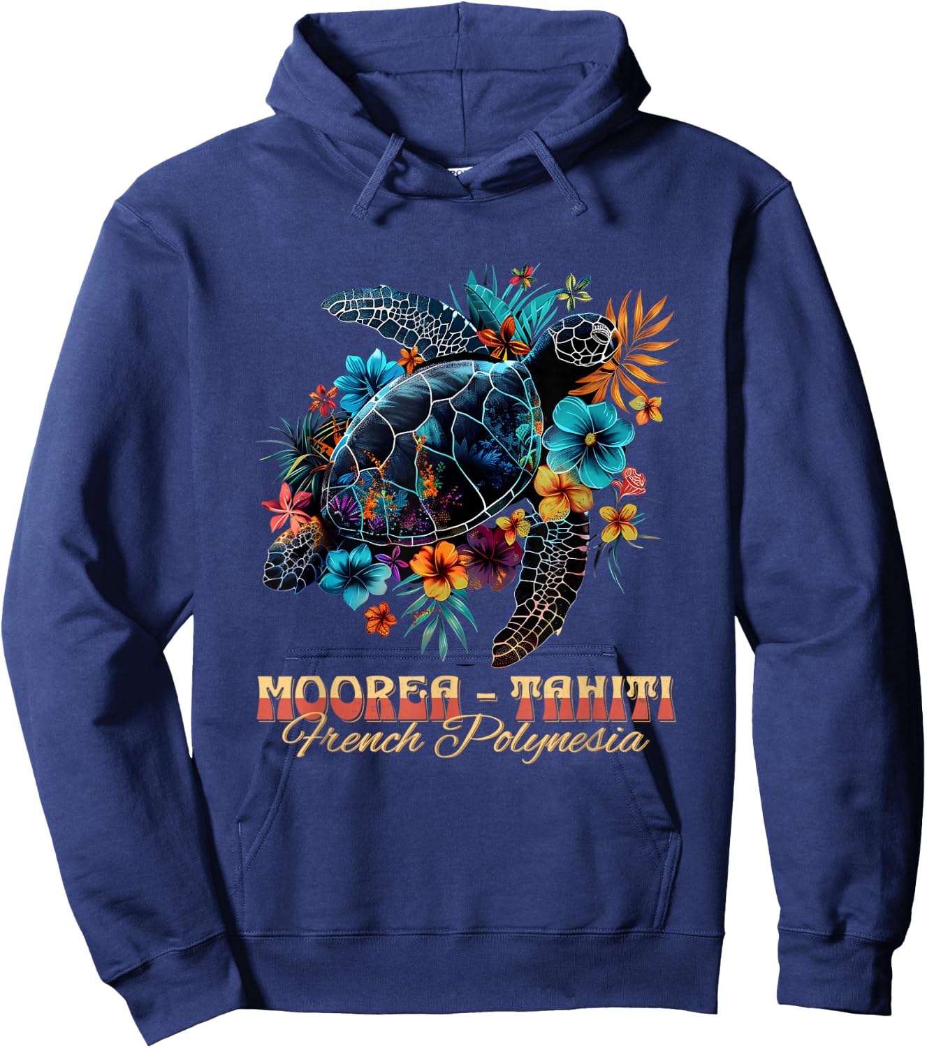 French Polynesia Moorea Tahiti Hoodie - Hoodie | Navy