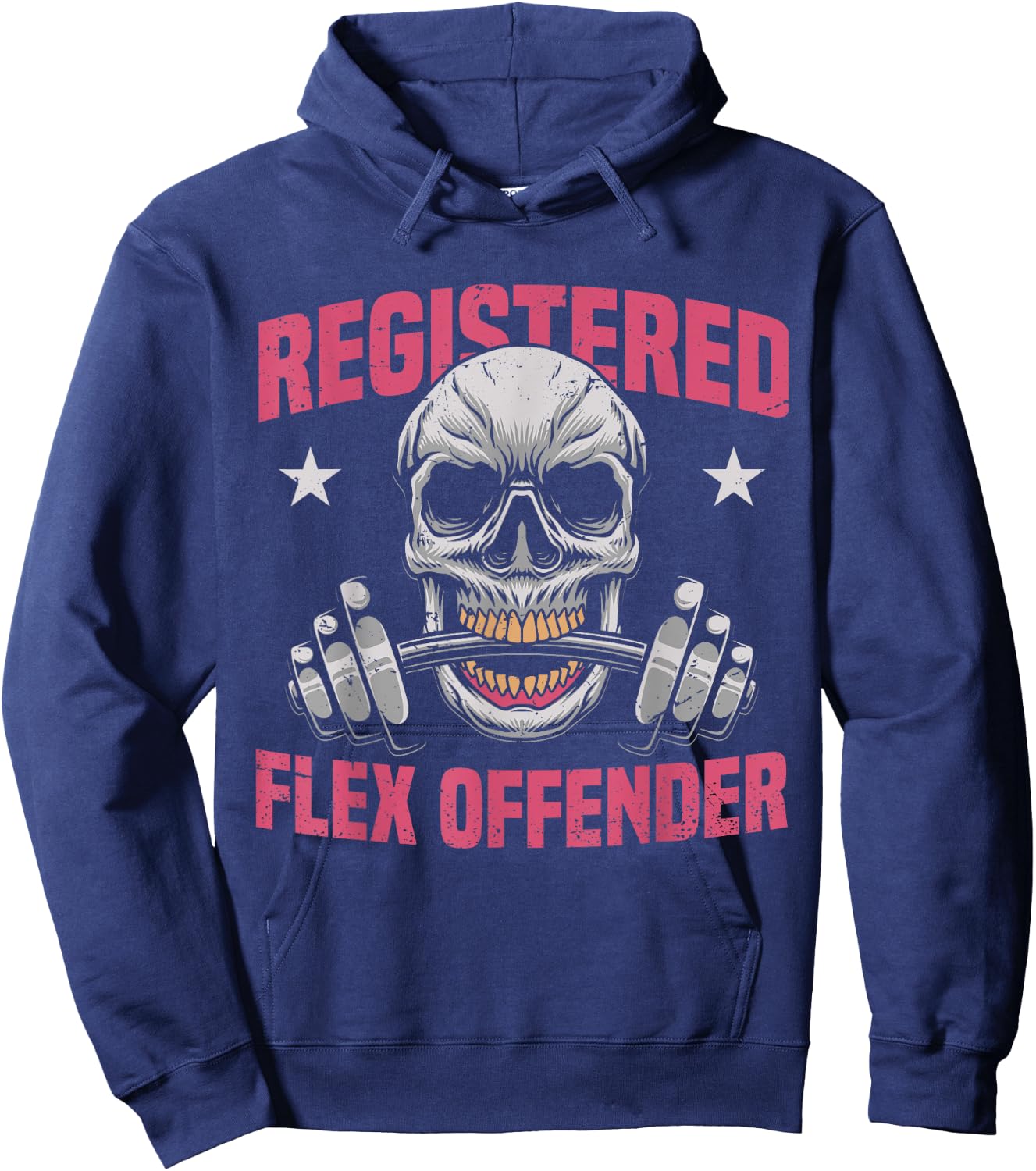 Registered Flex Offender Hoodie - Hoodie | Navy