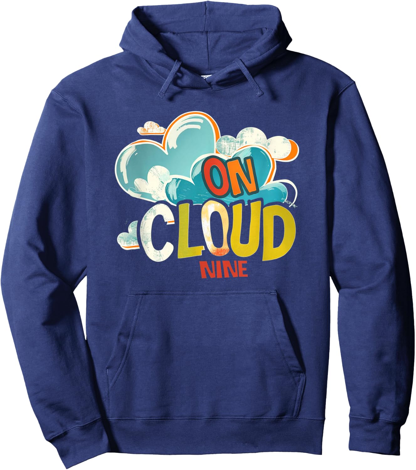 Fun on cloud nine Idiom Costume Hoodie - Hoodie | Navy