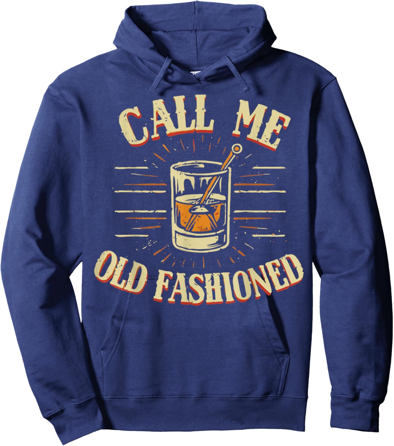 Vintage Call Me old Fashioned Retro Hoodie - Hoodie | Navy