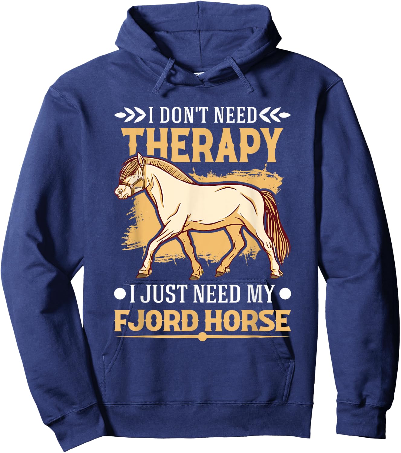 Fjord Horse Therapy Fjordi Hoodie - Hoodie | Navy