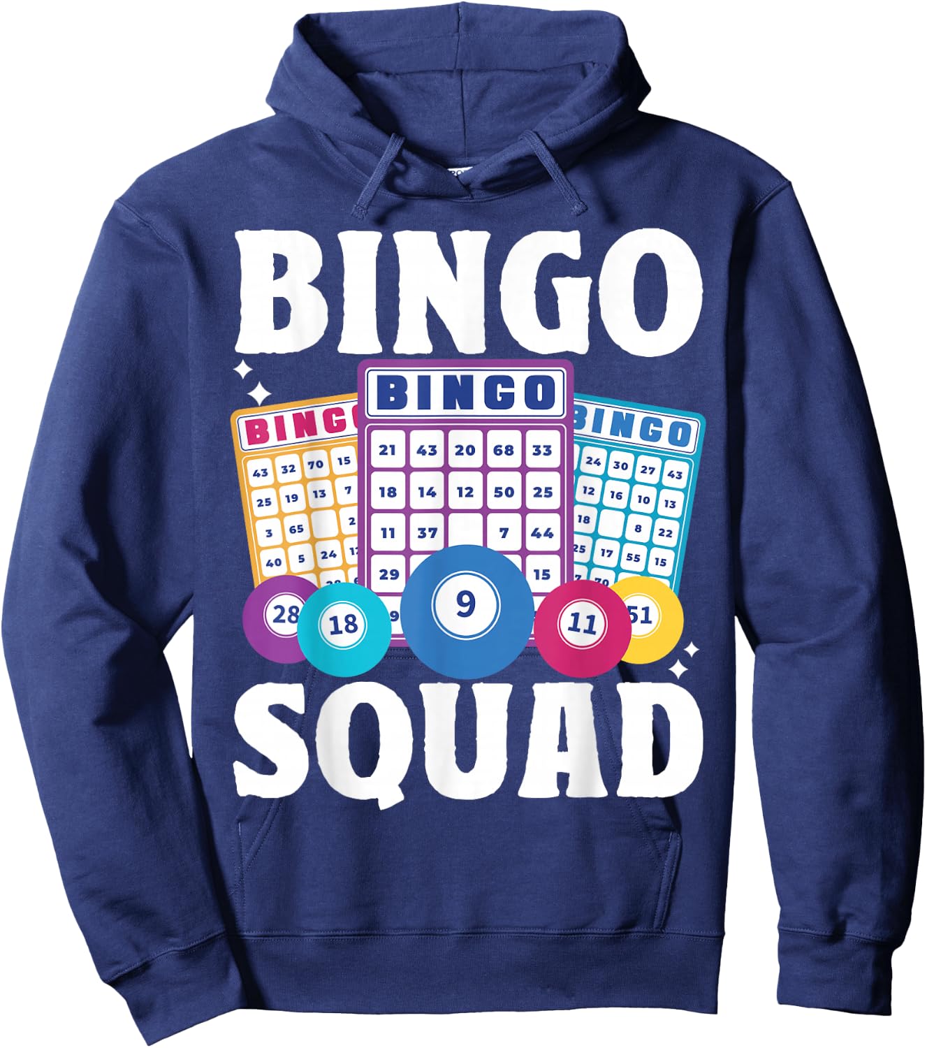 Bingo Squad Hoodie - Hoodie | Navy