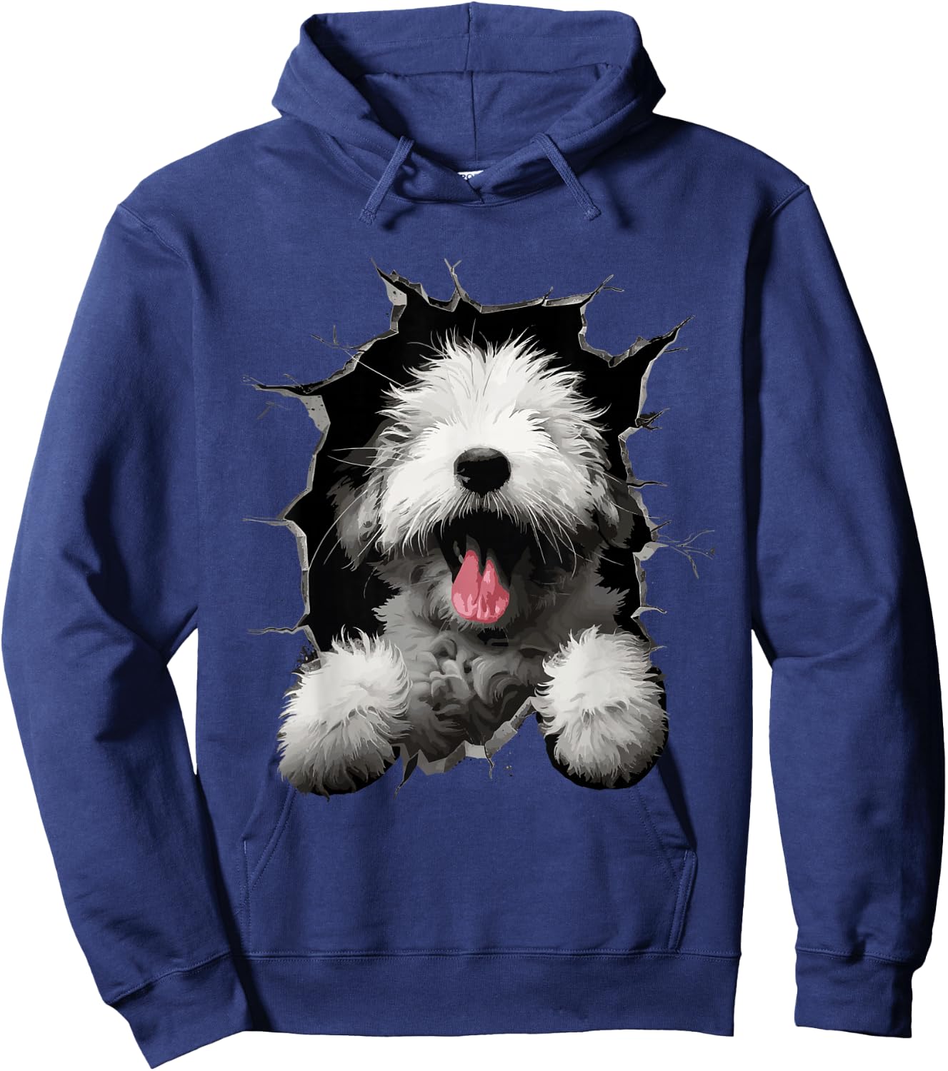 Old English Sheepdog Hoodie - Hoodie | Navy