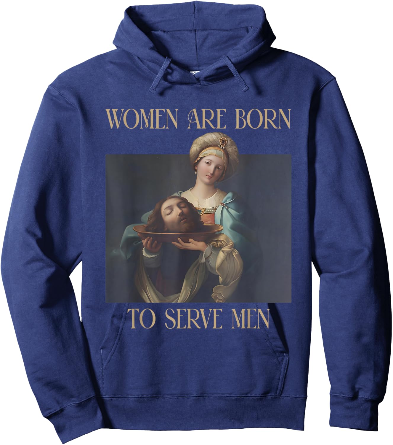 Born To Serve Men Funny Boss Girl Motivational Hoodie - Hoodie | Navy