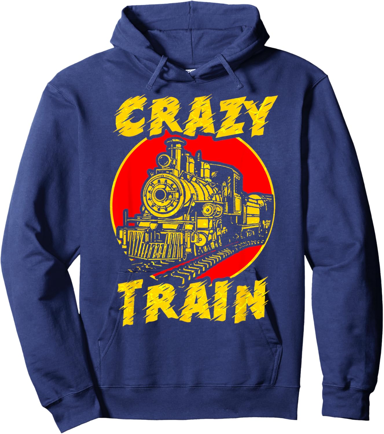 Crazy Train Hoodie - Hoodie | Navy