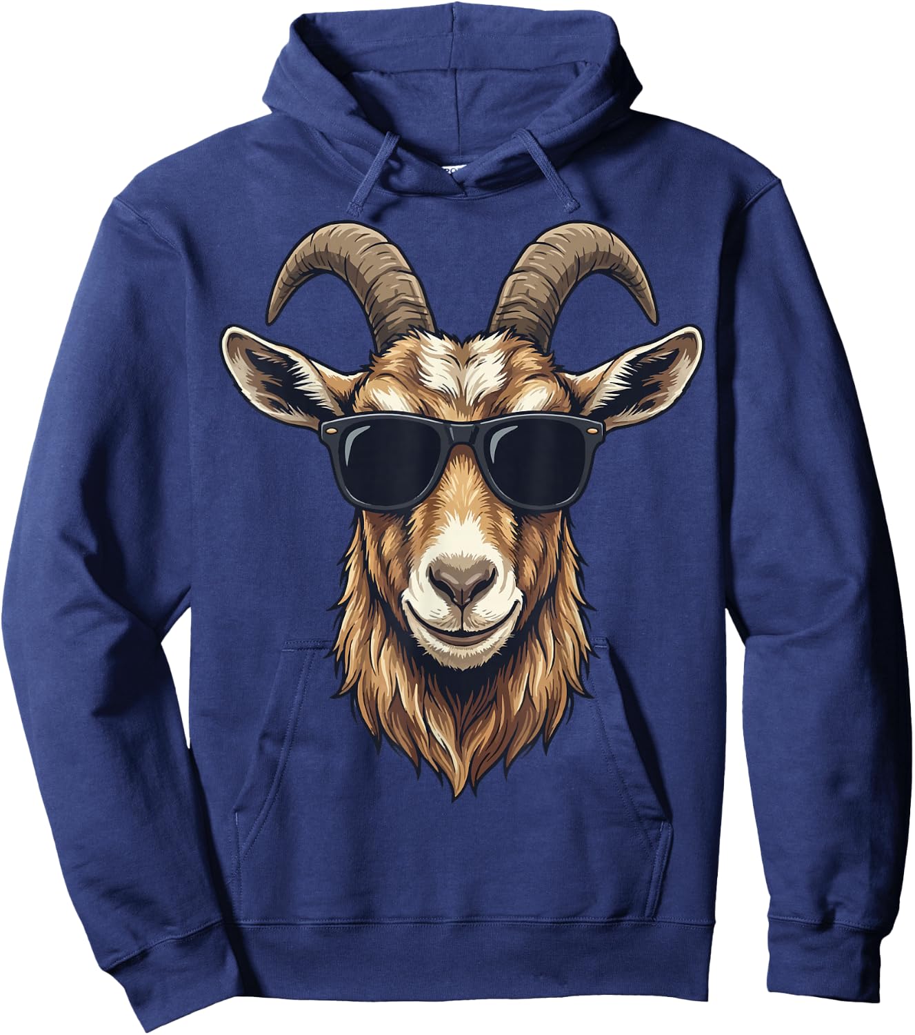 Goat Sunglasses Hoodie - Hoodie | Navy