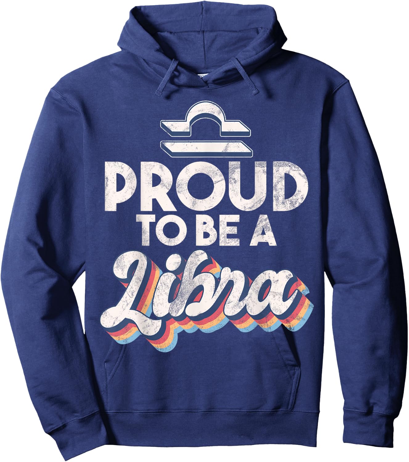 Proud to be a Libra Hoodie - Hoodie | Navy