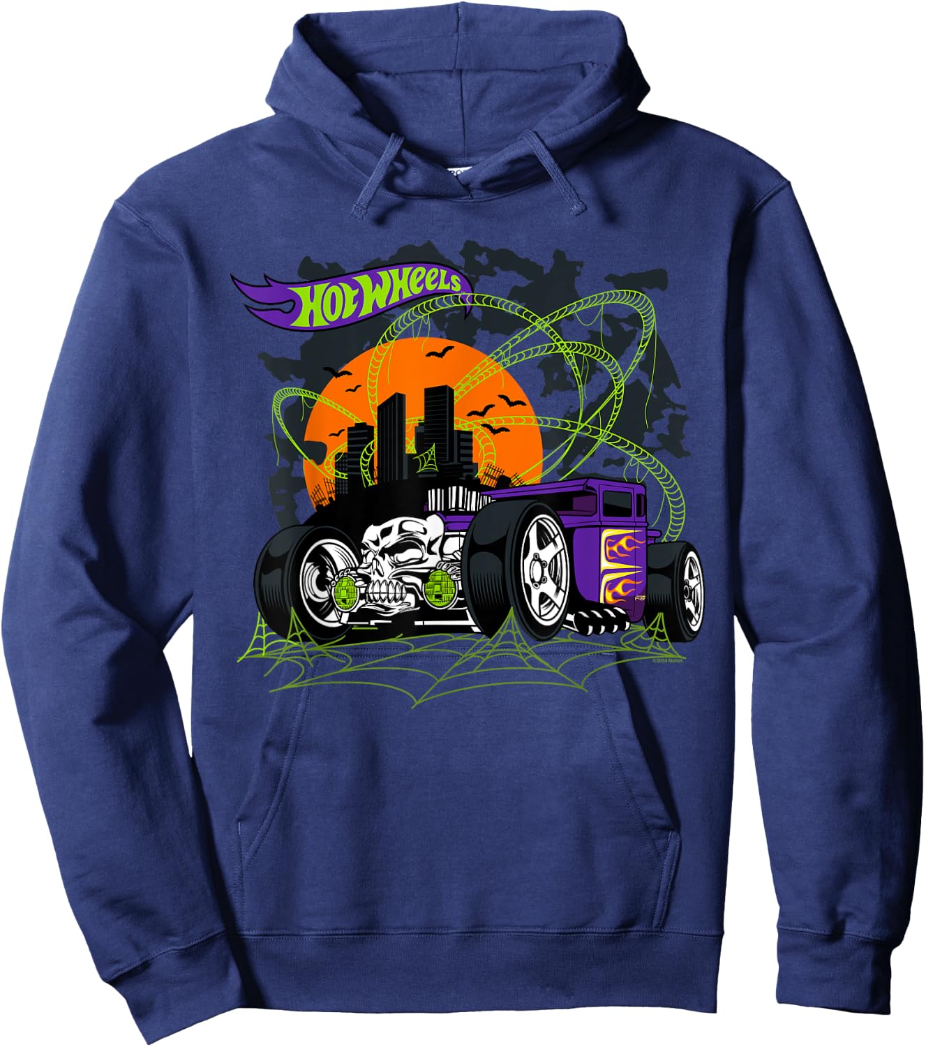 Hot Wheels - Halloween Bone Shaker Hoodie - Hoodie | Navy