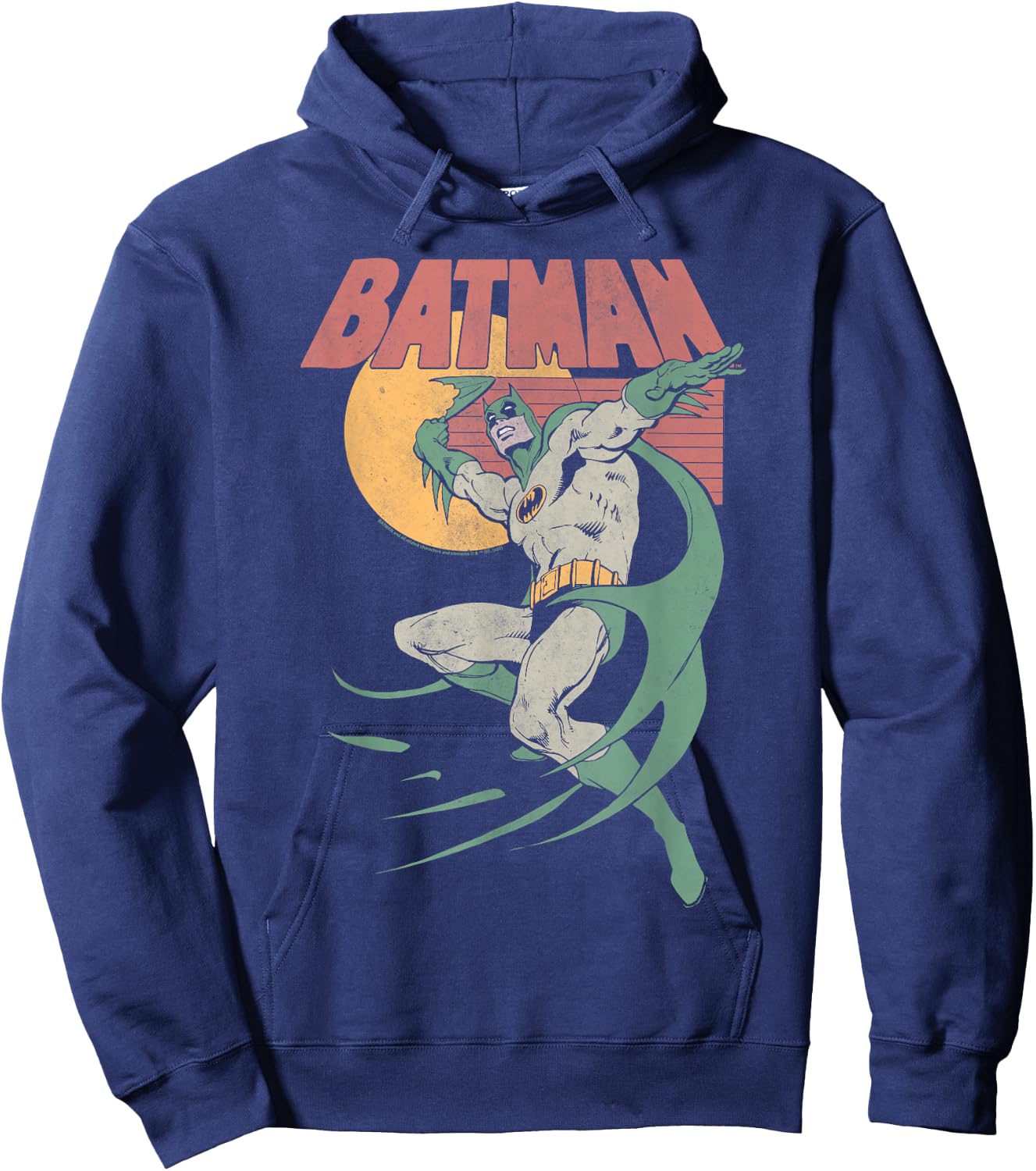 Batman 70's Batman Hoodie - Hoodie | Navy