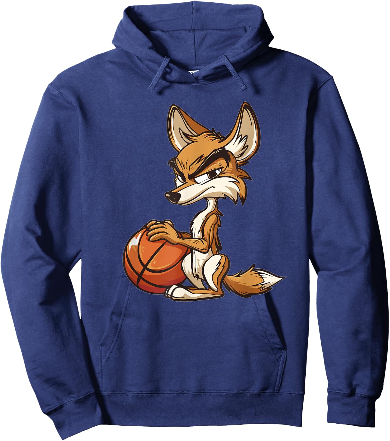 Kids Basketball Coyote Hoodie - Hoodie | Navy