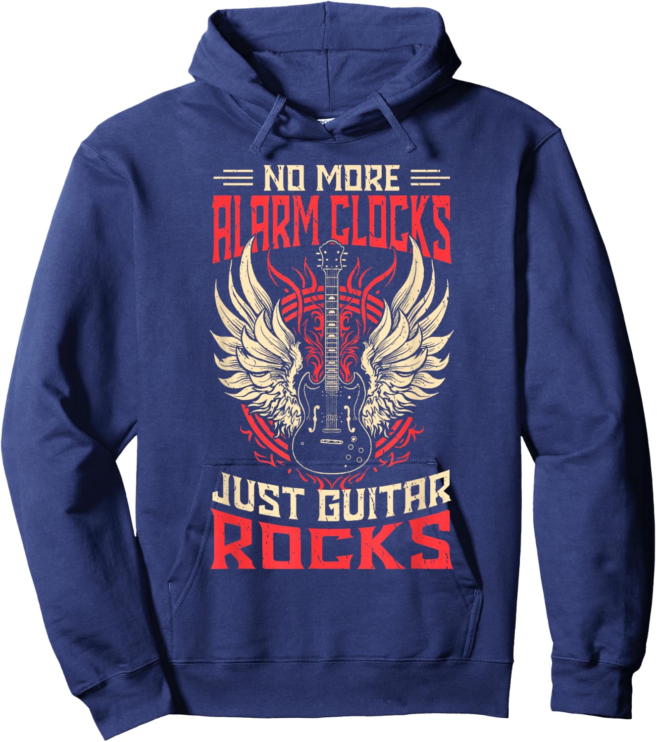 Retired Guitarist | Retirement Guitar Hoodie - Hoodie | Navy