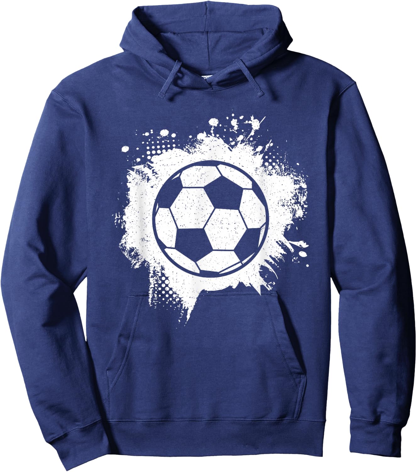 Soccer Player Vintage Soccer Women Men Kids Hoodie - Hoodie | Navy