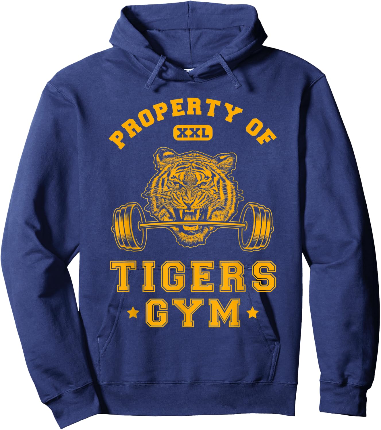Tigers Gym Hoodie - Hoodie | Navy