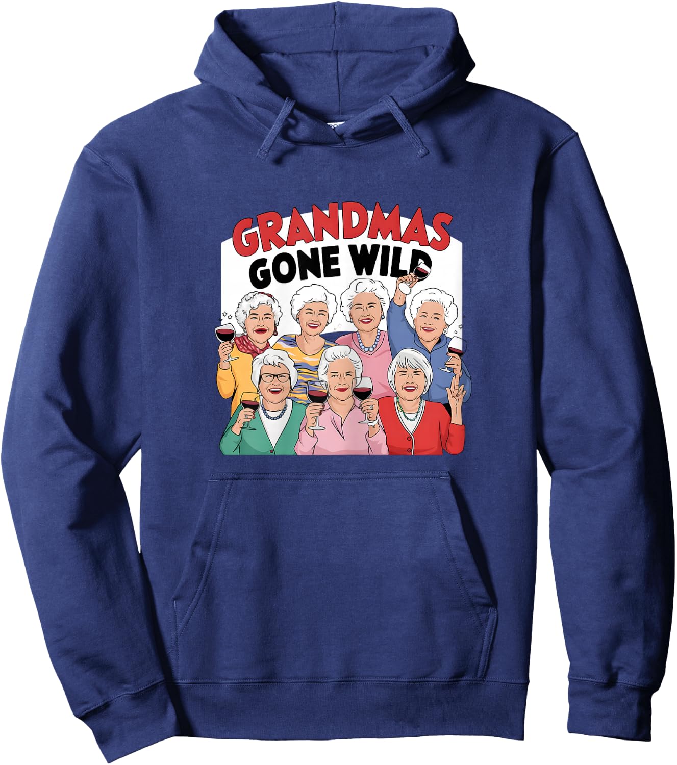 Grandmas Gone Wild Hoodie - Hoodie | Navy