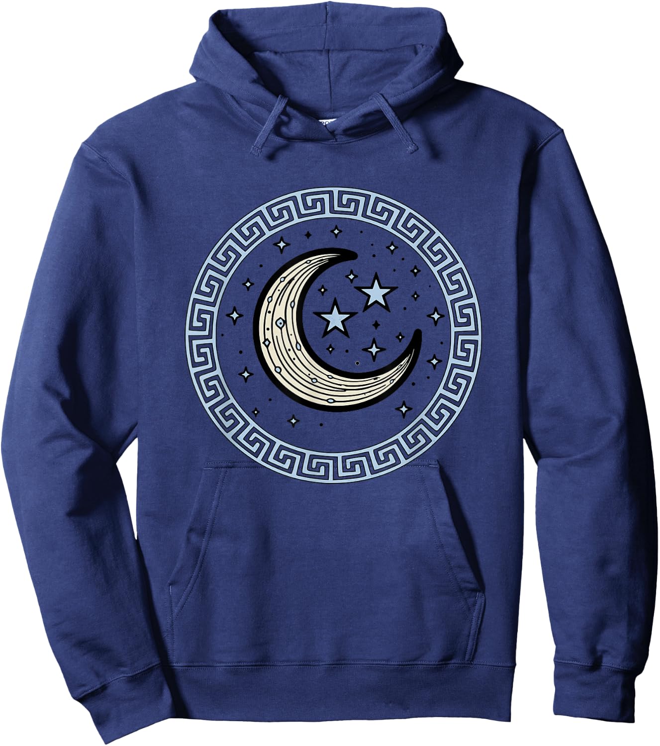 Nyx Goddess of Night Symbol of Greek Mythology Hoodie - Hoodie | Navy